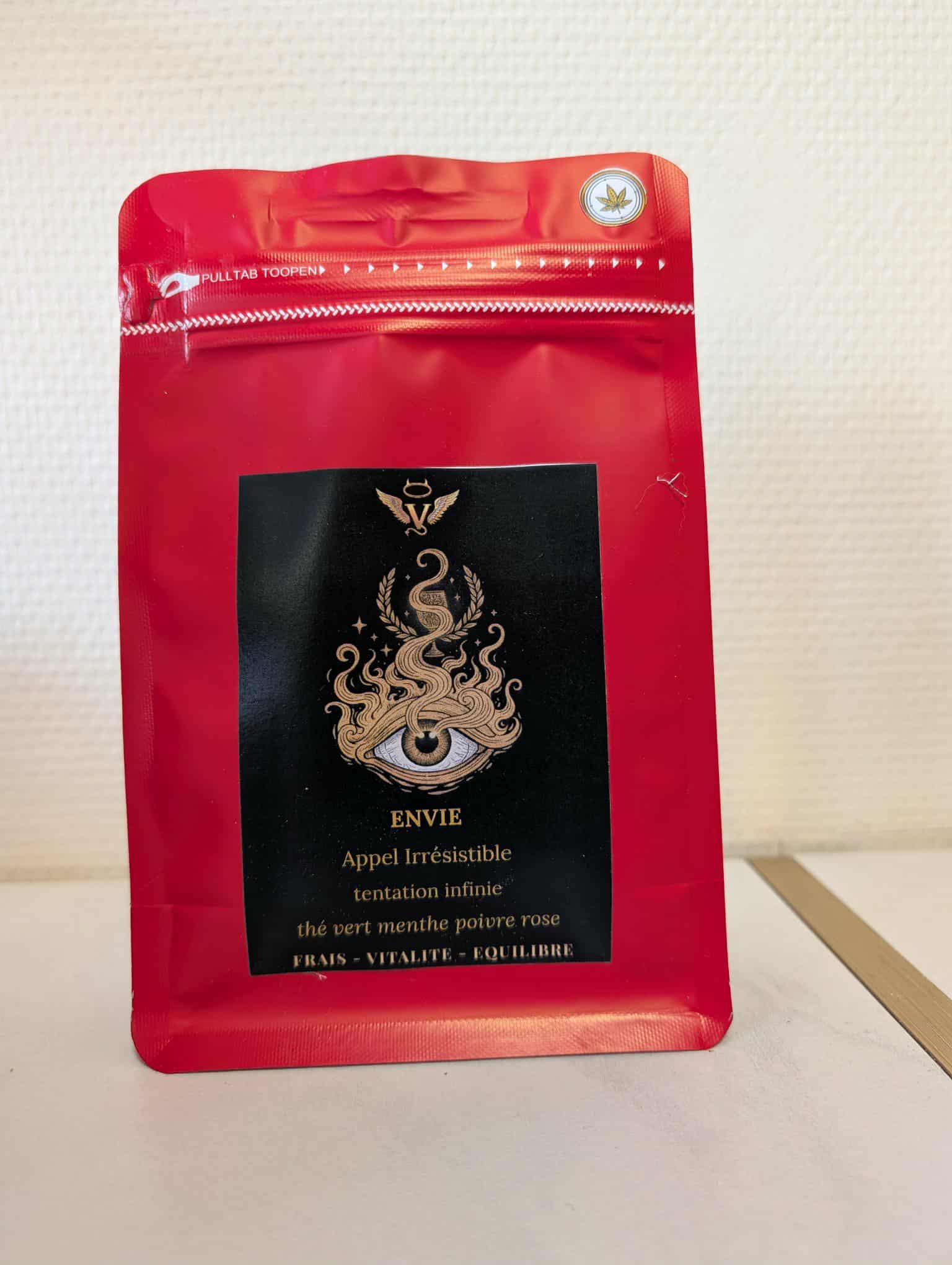 sept péchés capitaux thé vert menthe envie