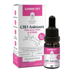 huile dstress chien CBD