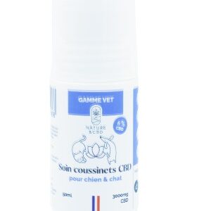 soin coussinet chien et chat CBD
