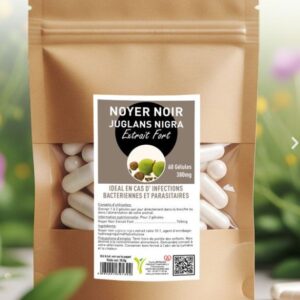 Noyer noir animal complément gélule