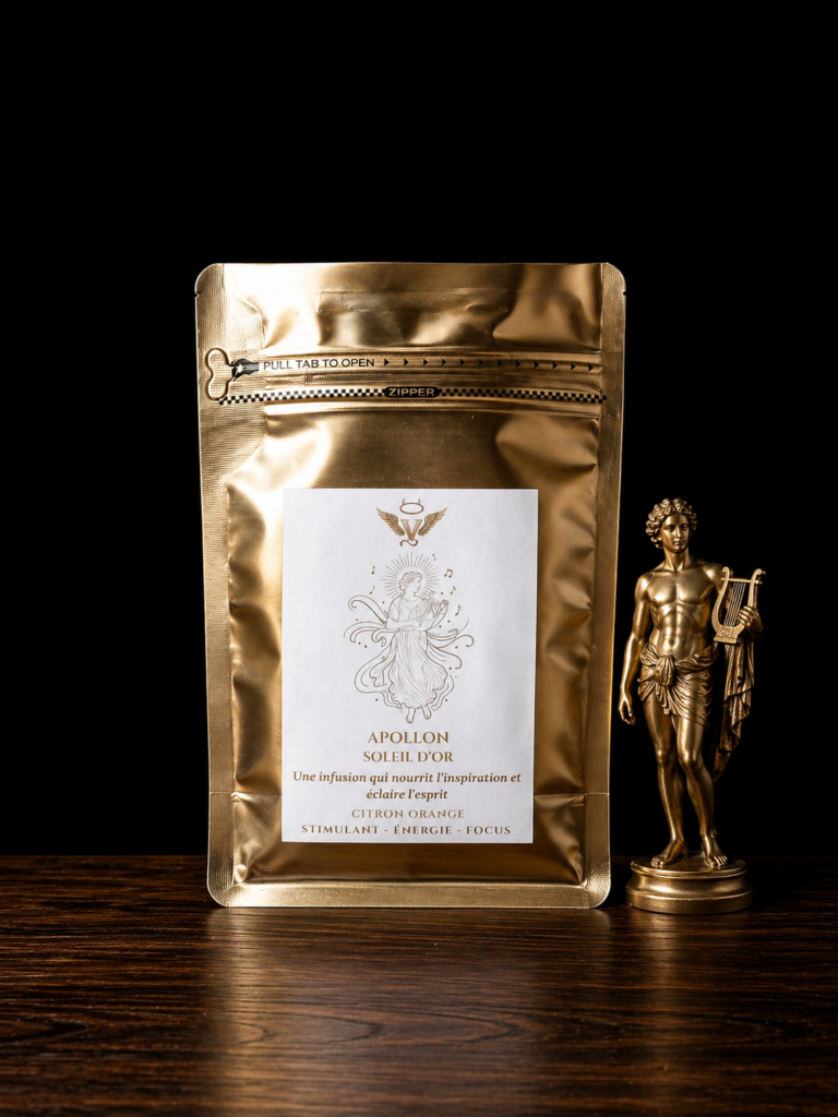 apollon fraise citron infusion mythologie