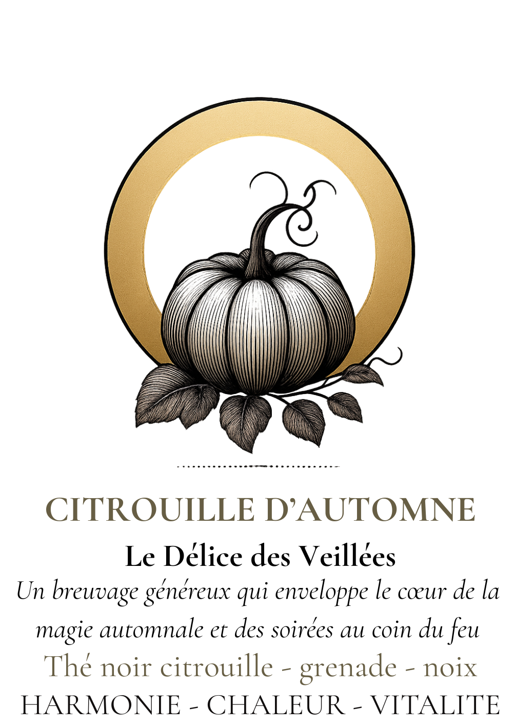 citrouille automne infusion pomme datte fraise