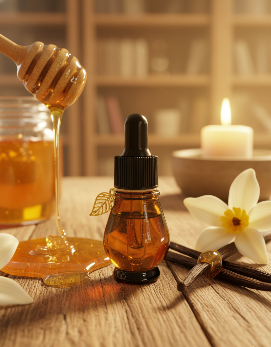 huile CBN miel vanille