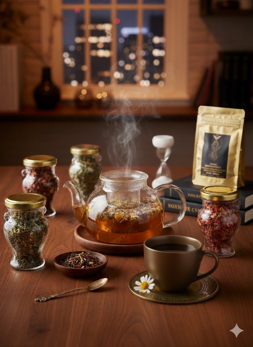 thé infusion Vice & Vertu premium 