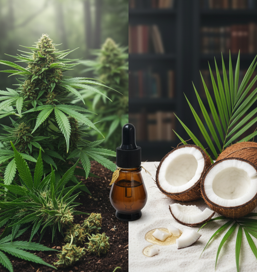huile chanvre coco CBD