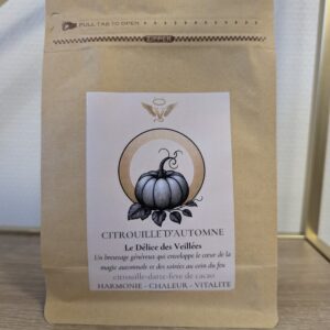 infusion pomme citrouille datte automne CBD 20%