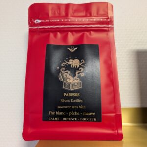 paresse thé blanc peche CBD amphore 20 CBN