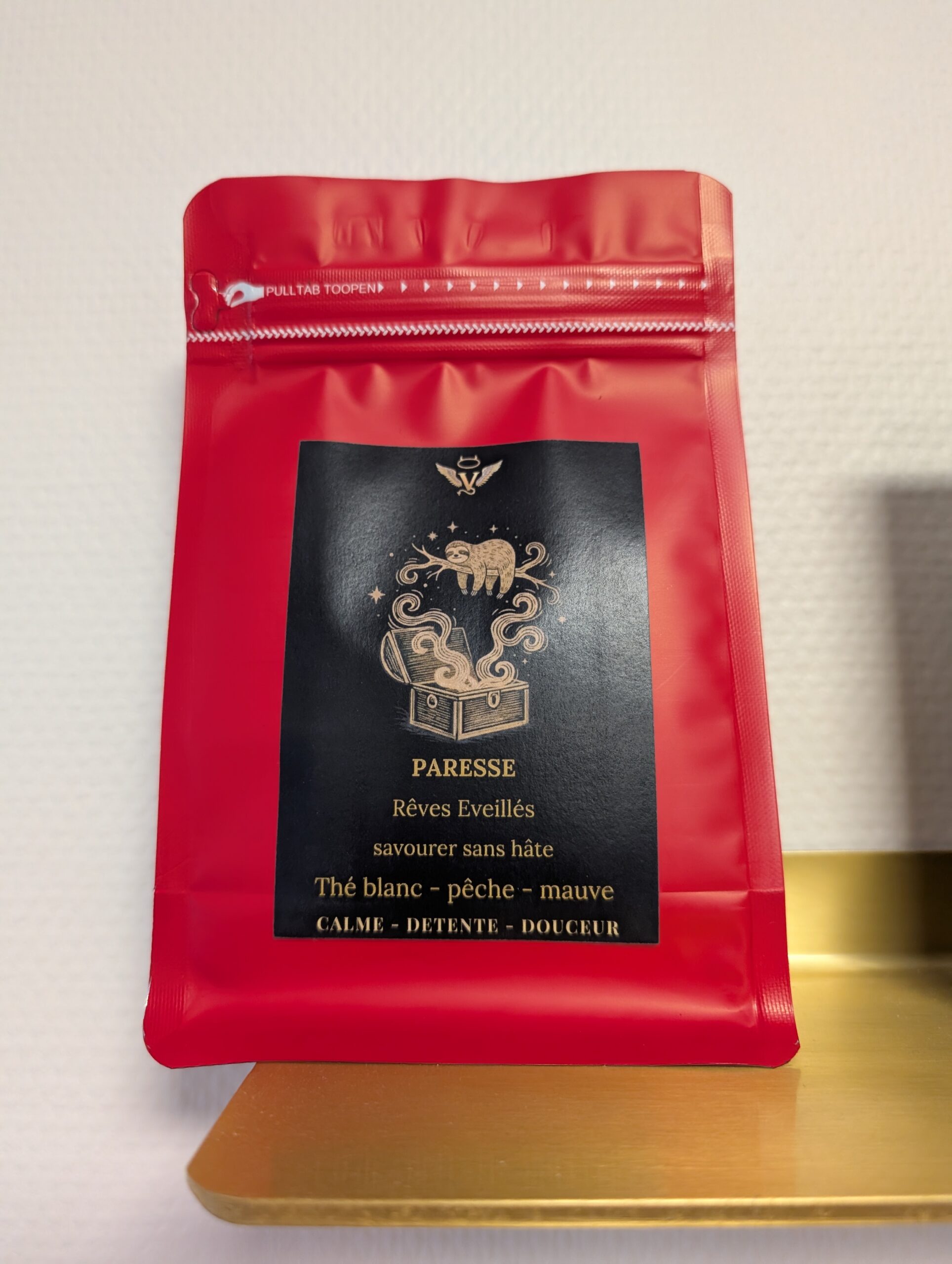 paresse thé blanc peche CBD amphore 20 CBN