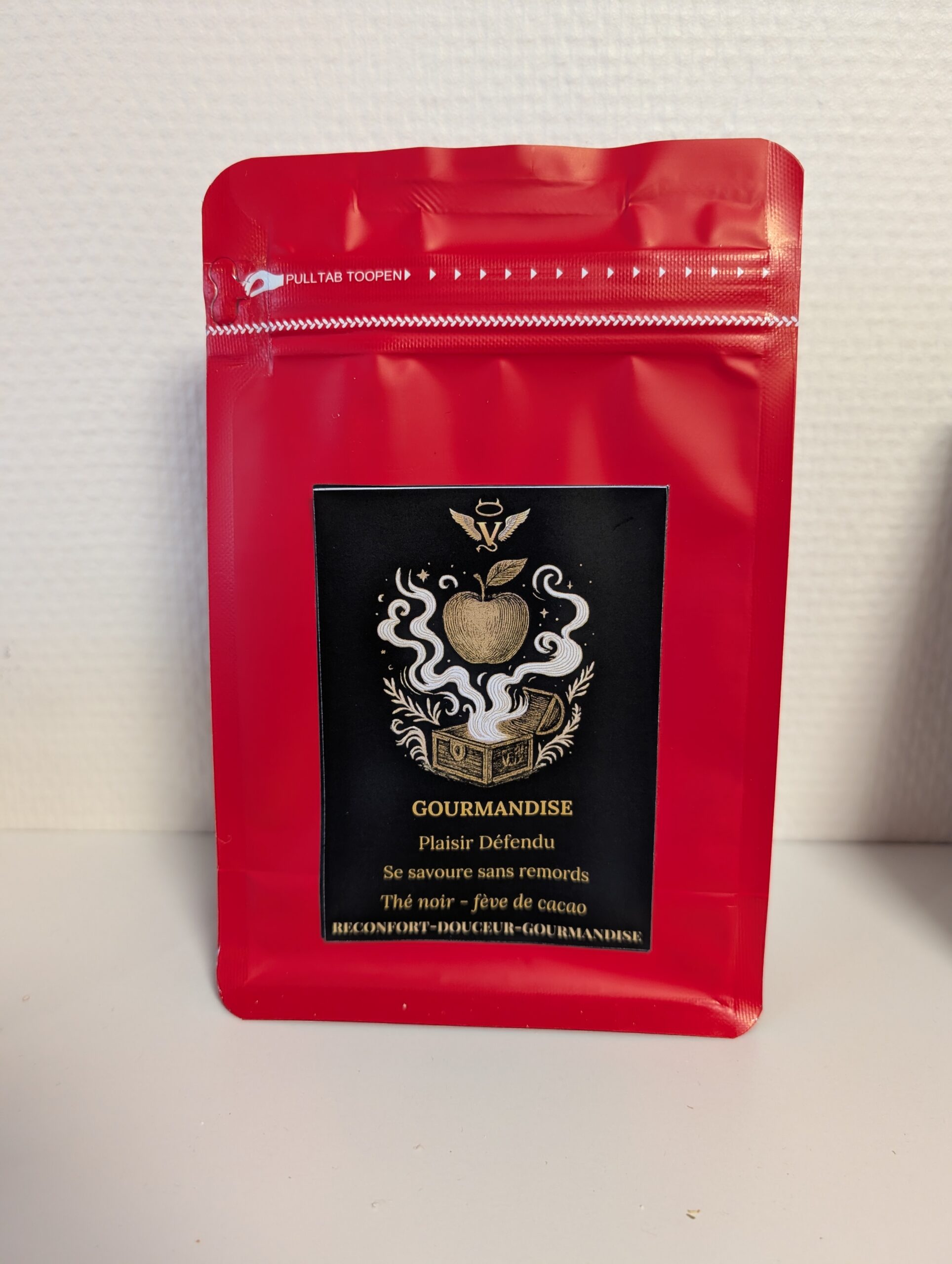 thé noir cacao 7 sept péchés capitaux gourmandise CBD