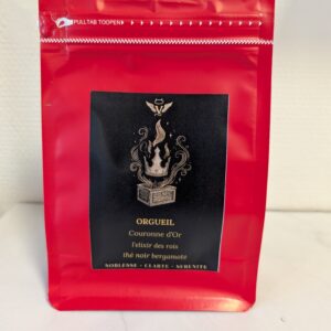 sept péchés capitaux thé vert poivre rose CBD orgeuil