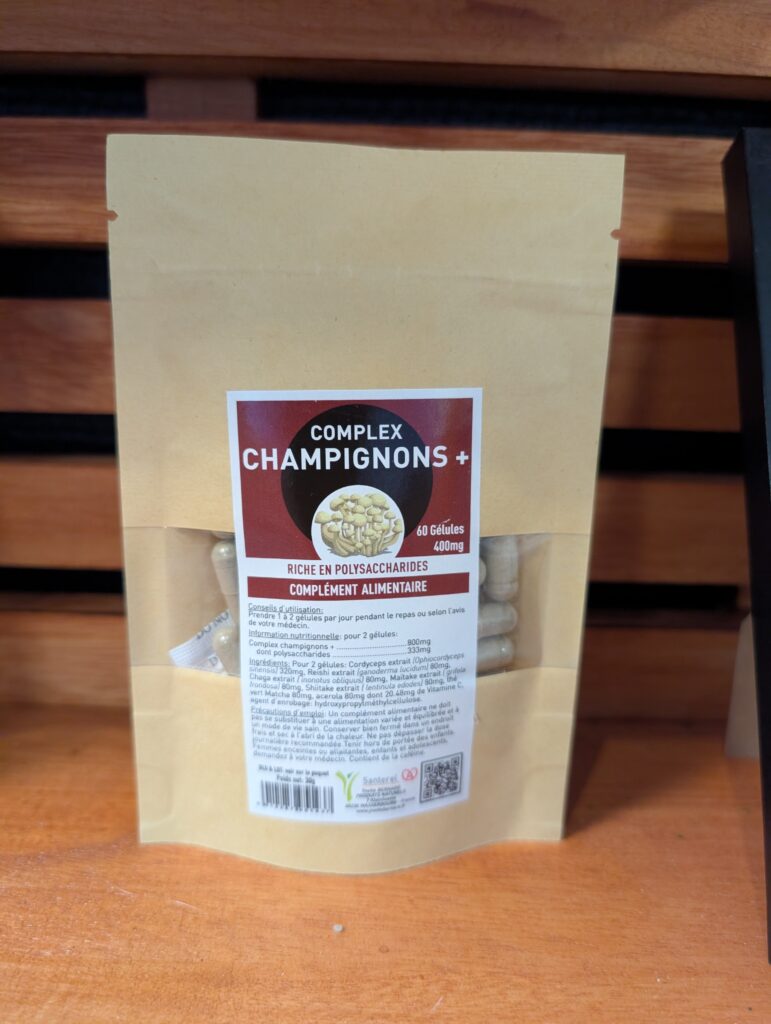 complexe champignon maitake reishi shiitake chaga