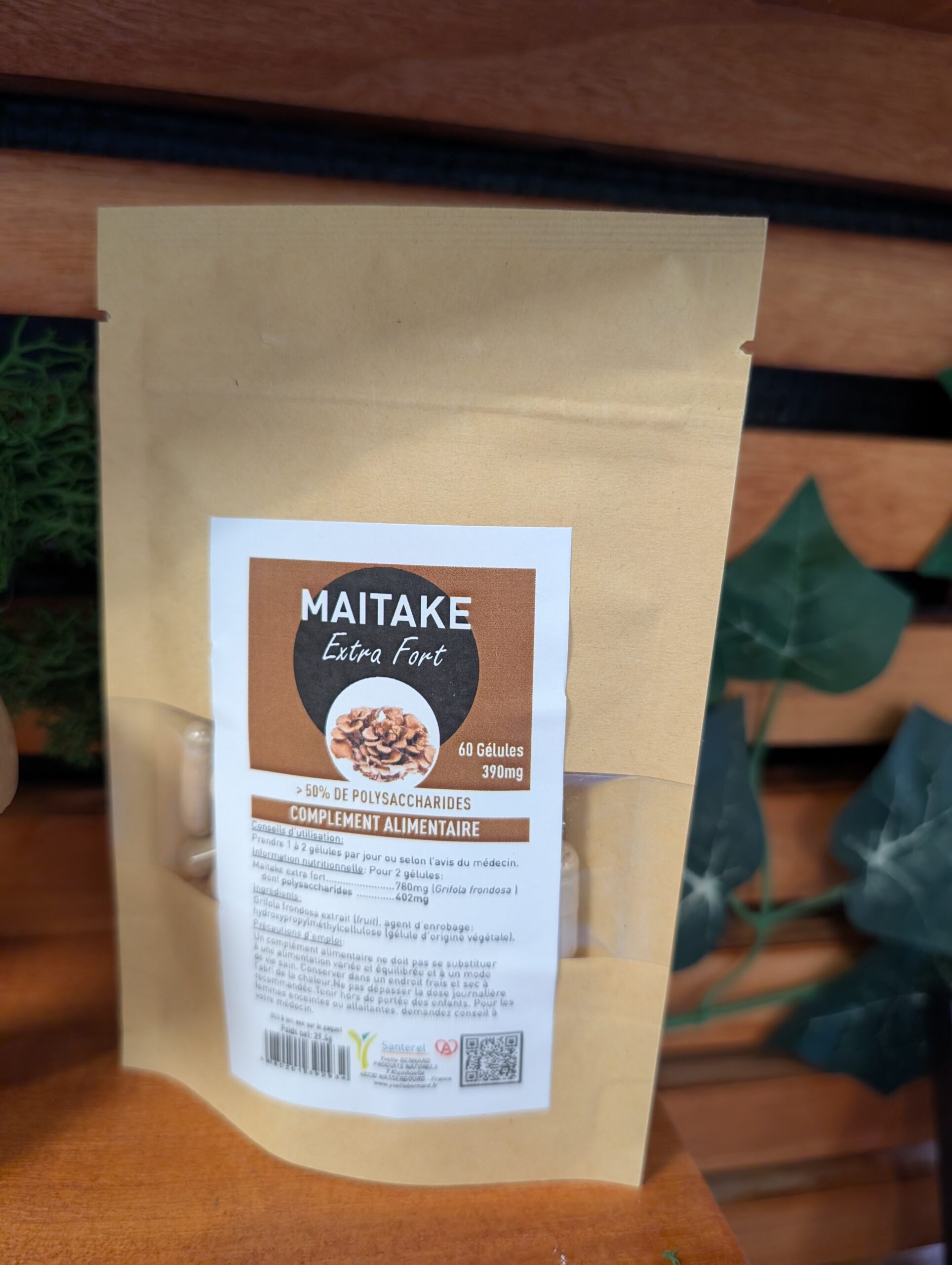 maitake, grifola frondosa, métabolisme, glycémie, immunité, tonique, bêta-glucanes, vitalité, bien-être, champignon fonctionnel