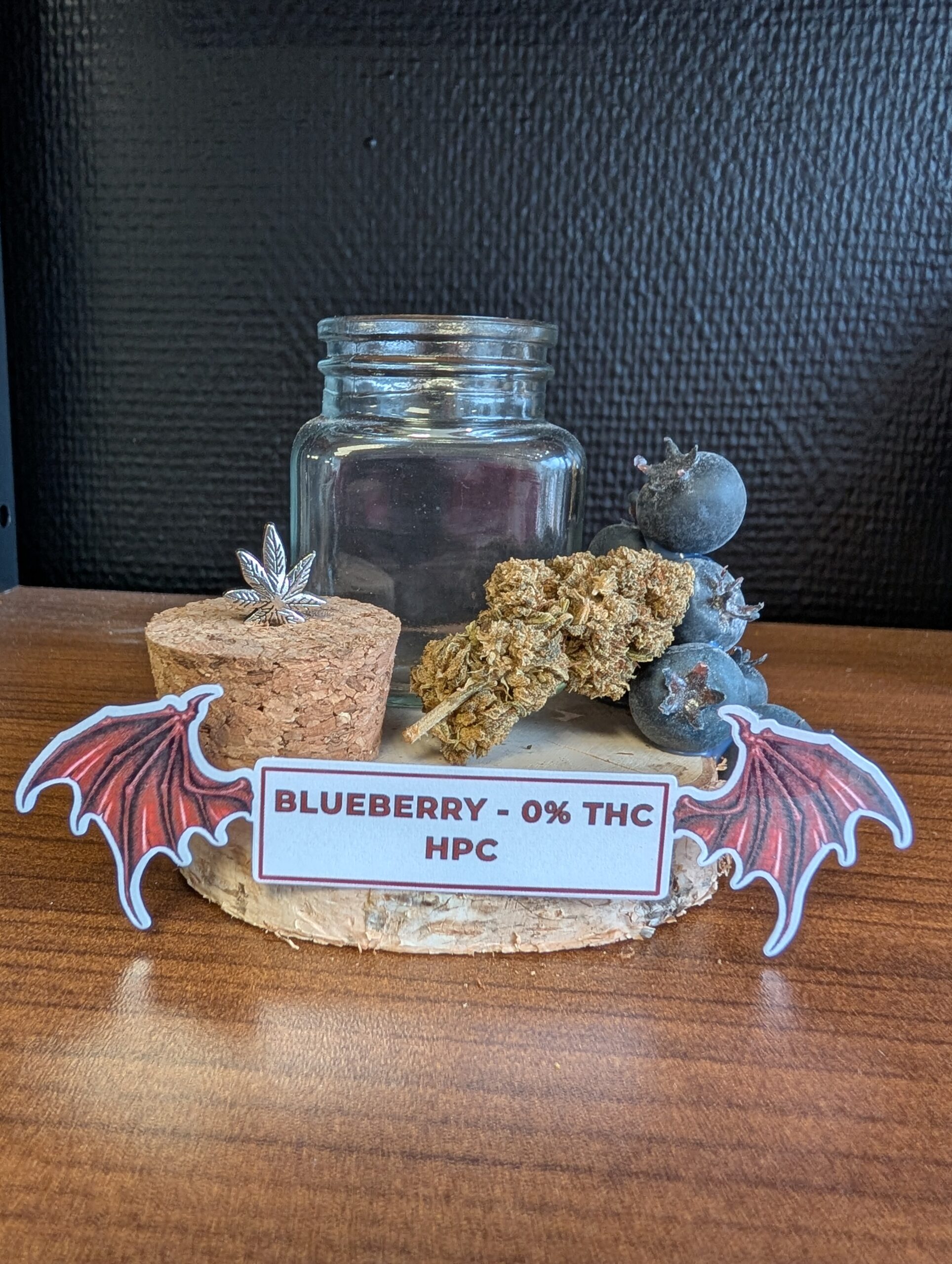 blueberry kush HPC 0% THC vicelardes vertueuses