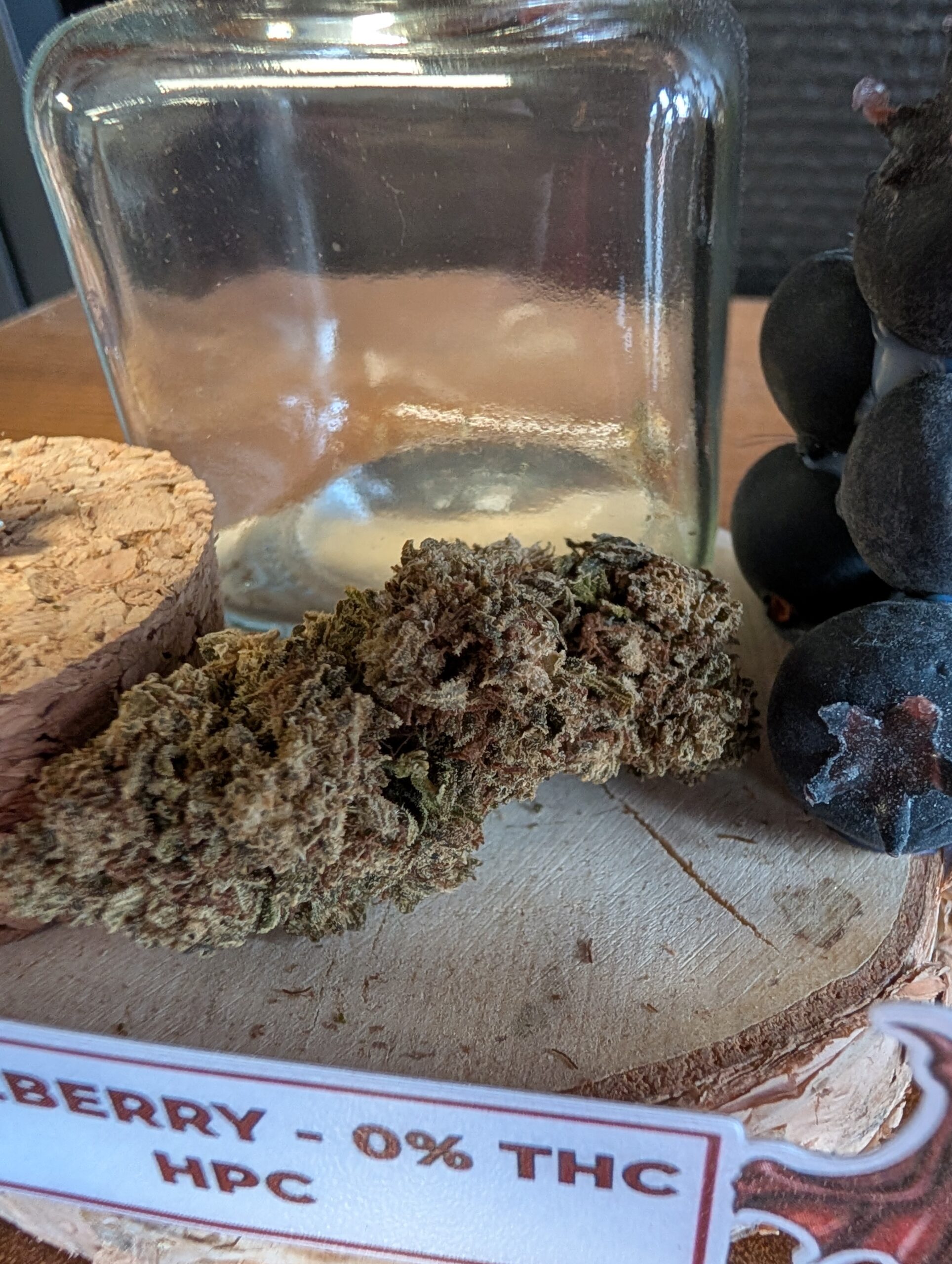 blueberry kush HPC 0% THC vicelardes vertueuses