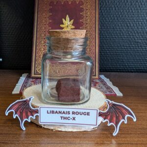 libanais rouge THC-X résine Vice & Vertu