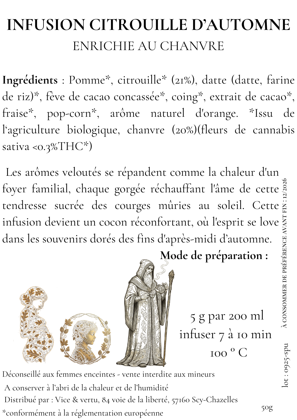 explication infusion citrouille automne verso