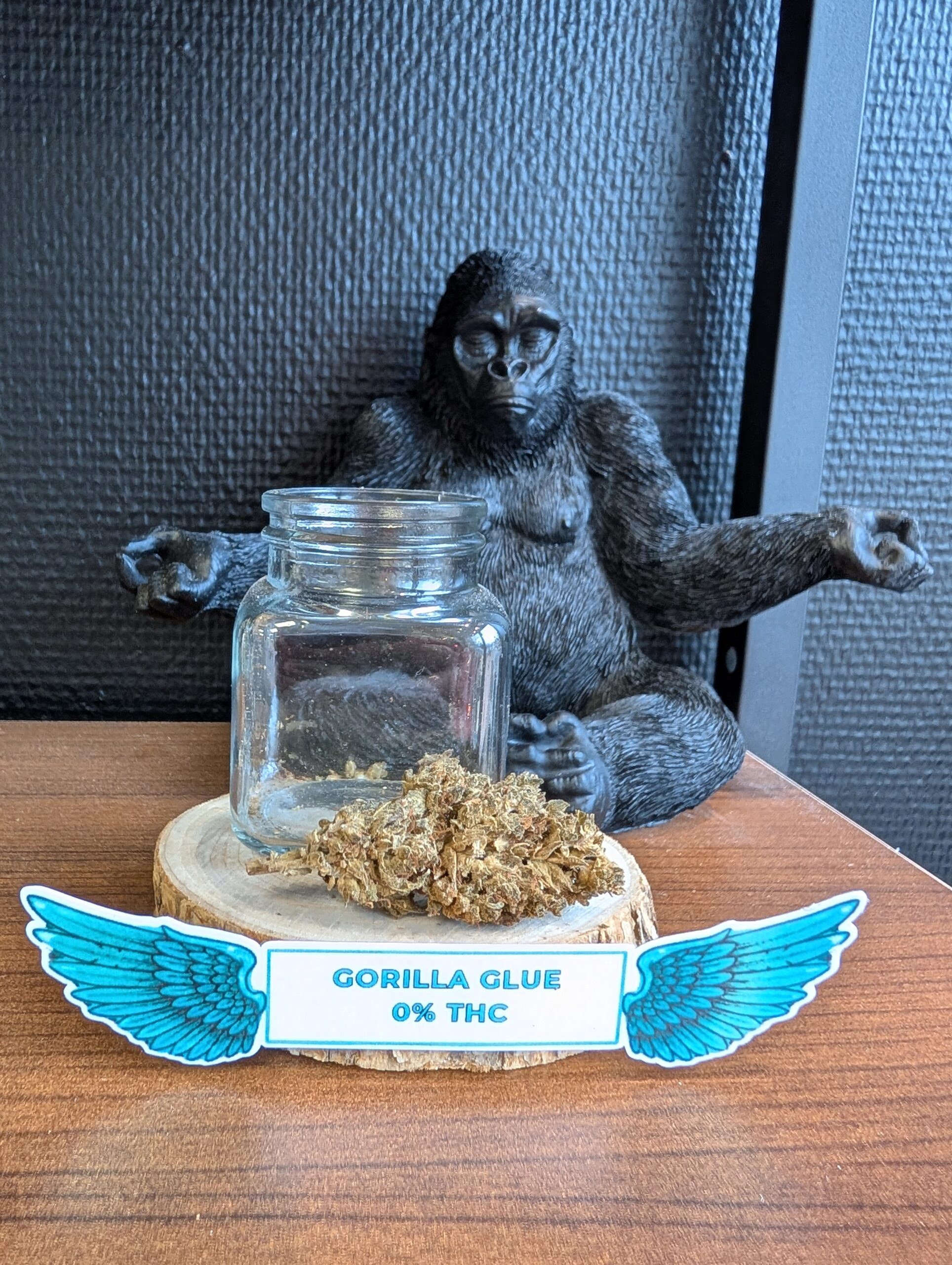 gorilla blue vertueuses, 0% THC