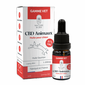 huile CBD 15% animaux