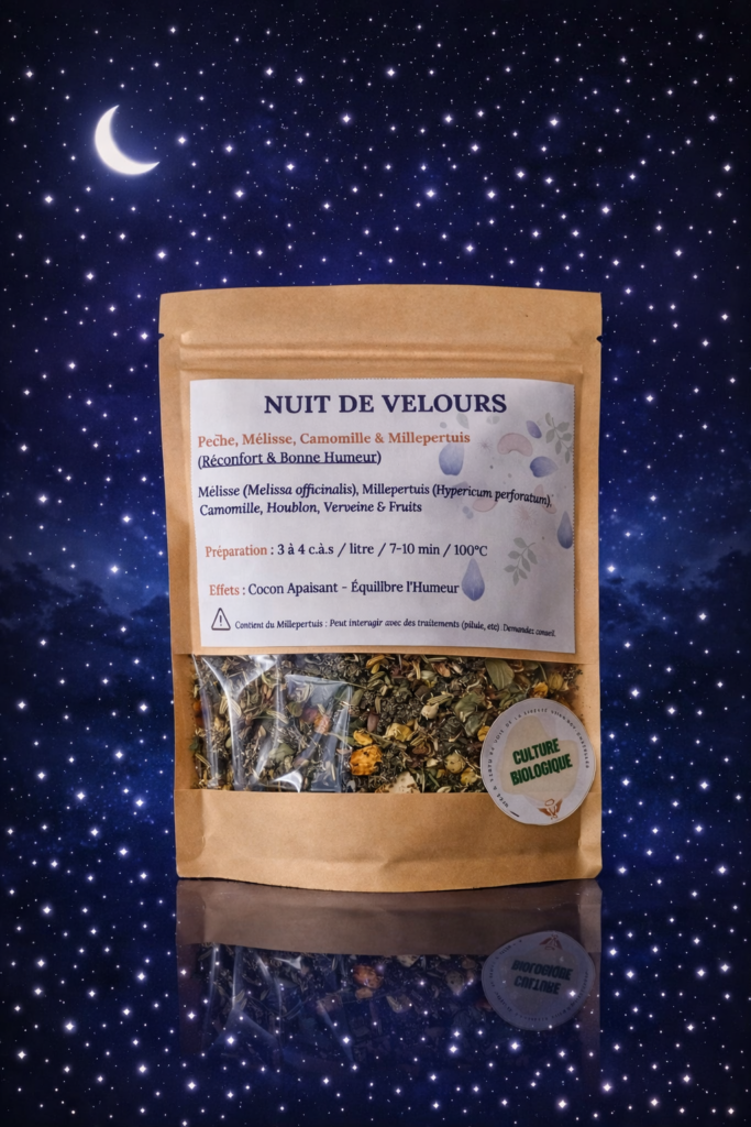 sommeil vice et vertu houblon sans cbd millepertuis lavande mélisse pêche