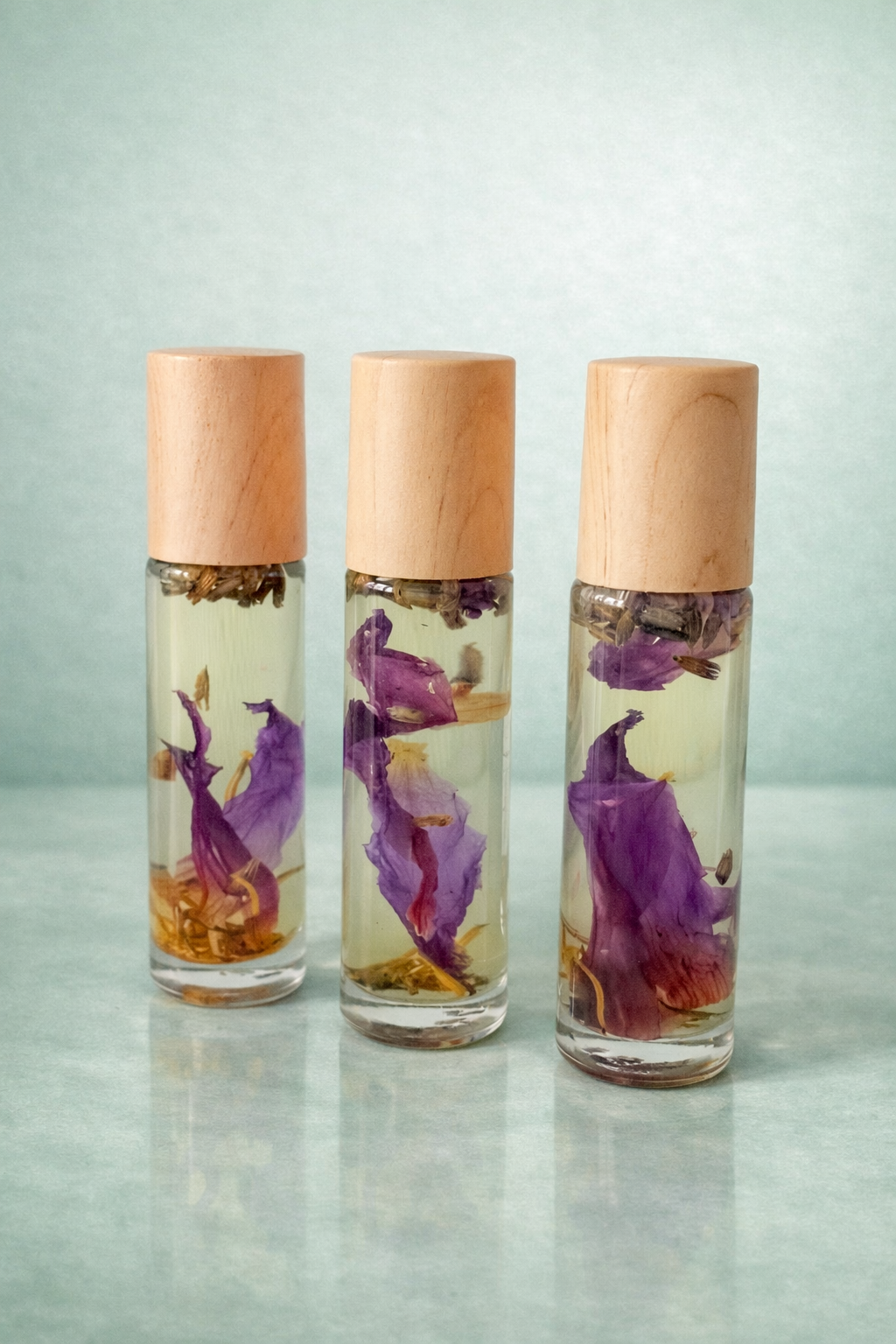 lotus bleu création maison lavande ylang ylang marjolaine artisanal création vice et vertu roll on sérénité détente mystique cbd