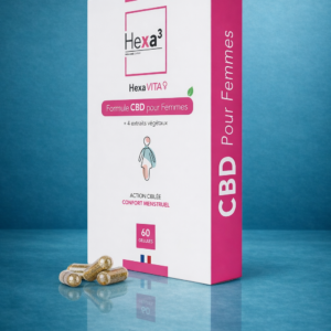 GÉLULES HEXAVITA FOR HER - La Quintessence Féminine (CBD + Onagre & Bourrache)