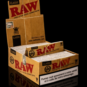 feuilles slim KS raw chanvre fine roulage cbd vice et vertu