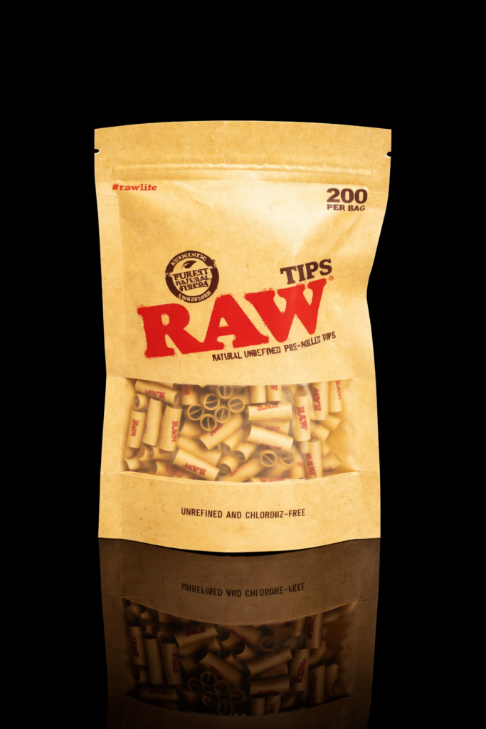 filtre préroulés tips carton roulés raw 200