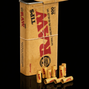 filtre raw pré roulé étui métallique