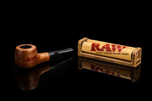 accessoires raw pipe en bois taillée main rouleuse grinder environnement bois