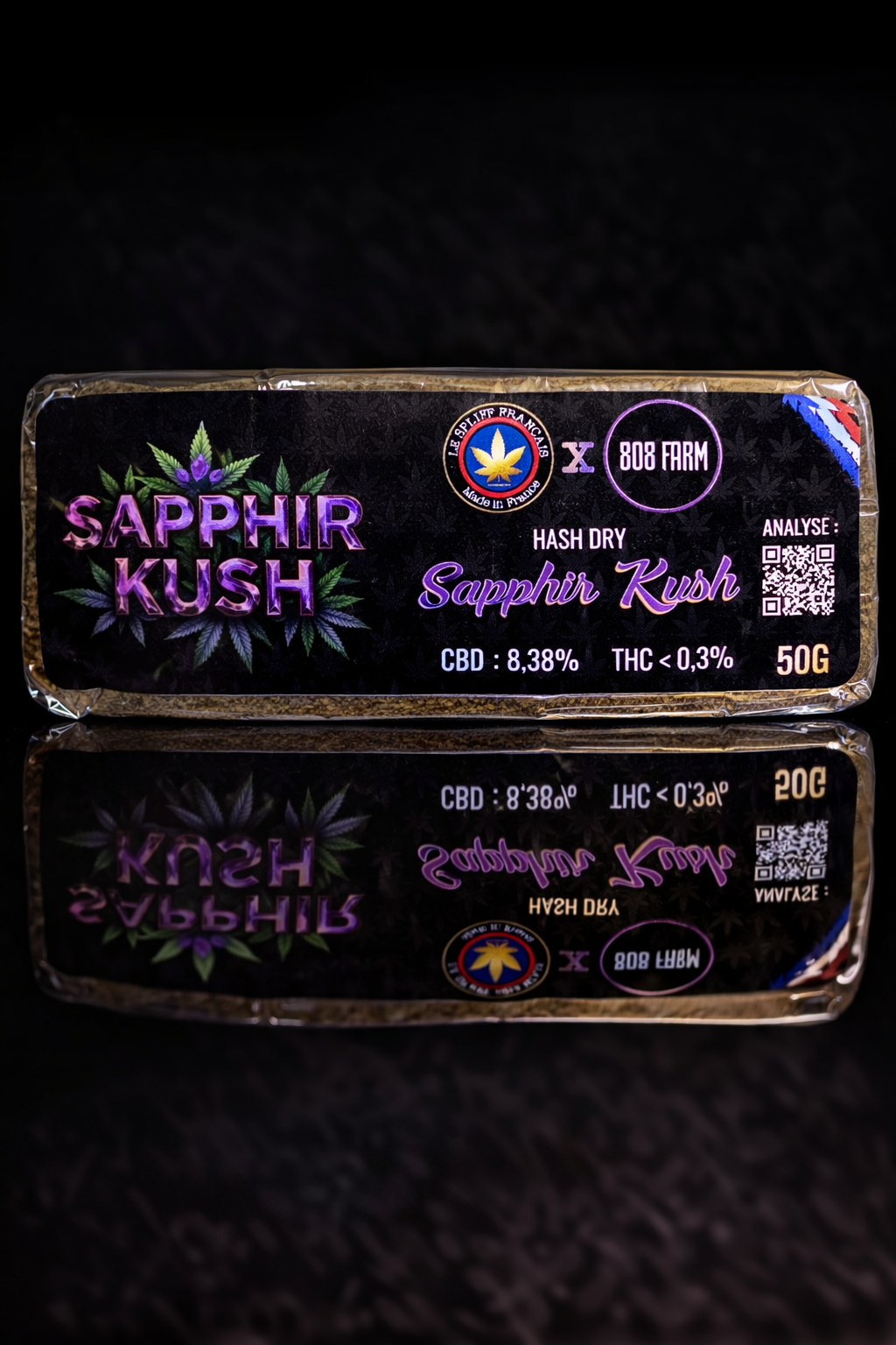 Sapphir Kush 808 farm spliff français hash hashmaker