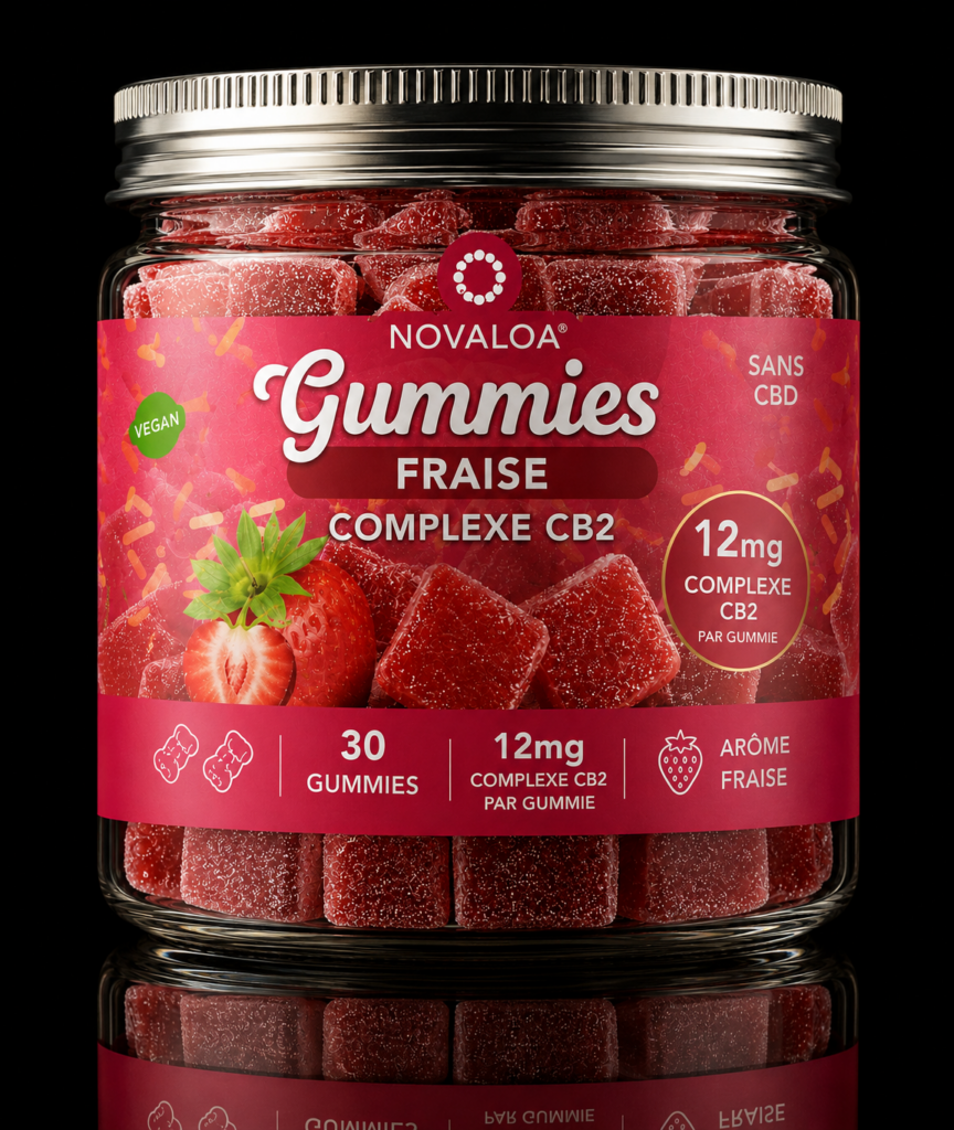 gummies novaloa sans thc sans cbd cb2 détente