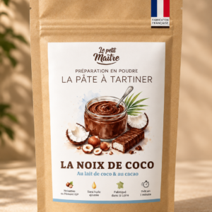 pâte à tartiner coco le petit maître vegan bio sans lactose