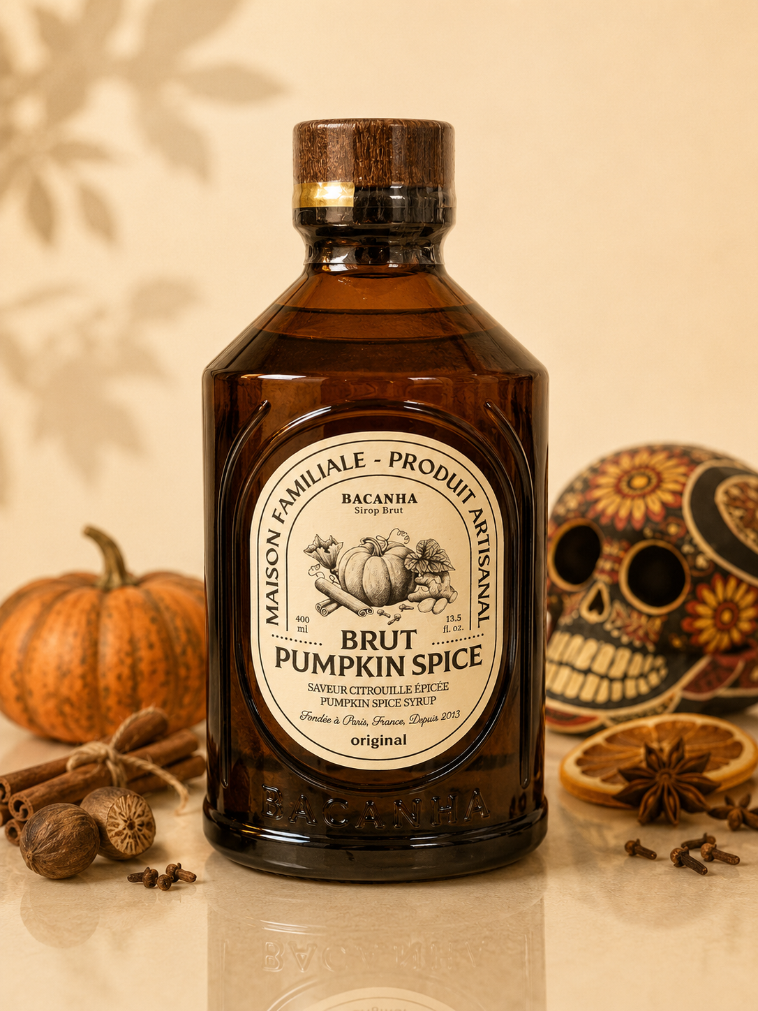 Sirop Brut Pumpkin Spice - Bacanha