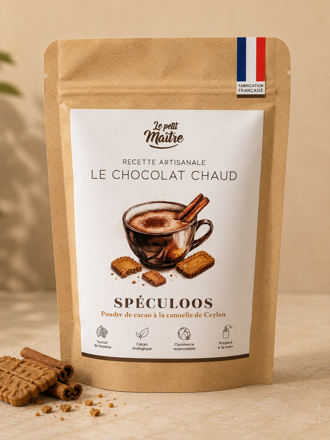 Chocolat Chaud Spéculoos Bio - Le Petit Maître