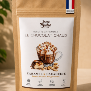 Chocolat Chaud Caramel x Cacahuète Bio - Le Petit Maître