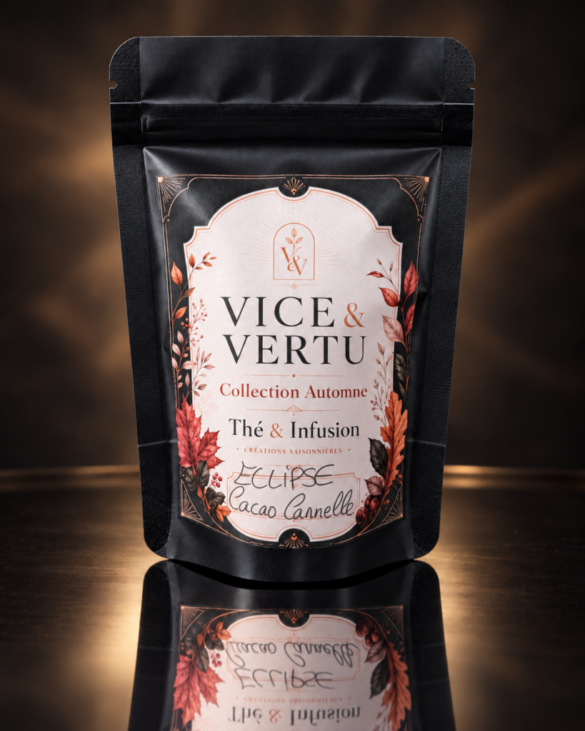 éclipse thé noir cacao basilic vice et vertu assam