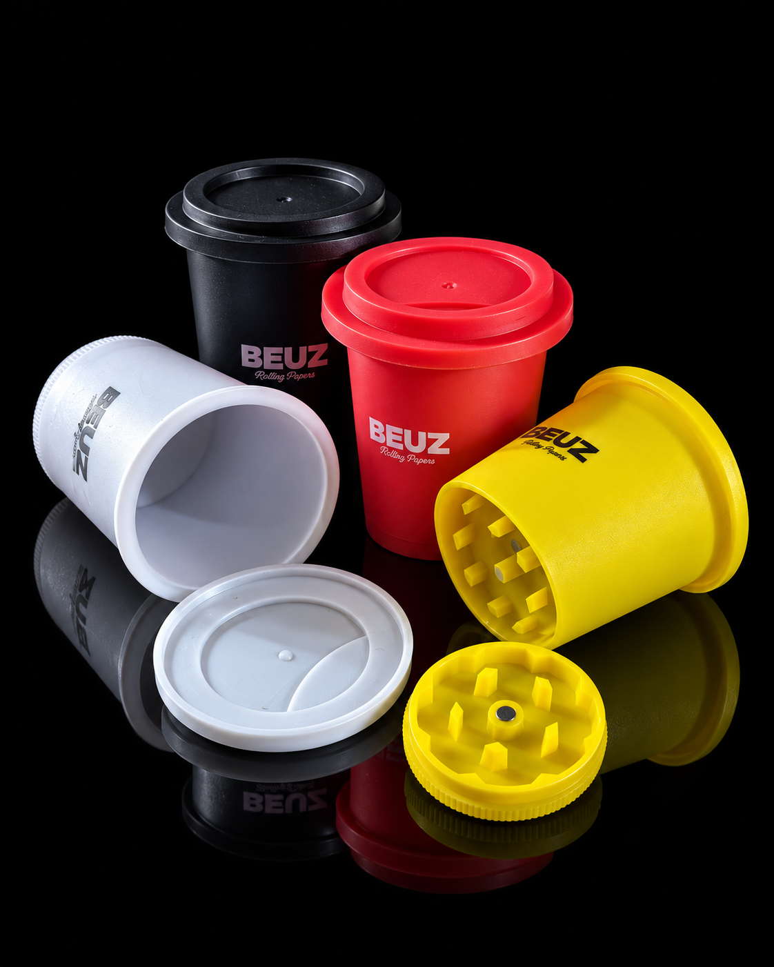 Boîte Hermétique de Conservation avec Mini Grinder Intégré (5g) Beuz