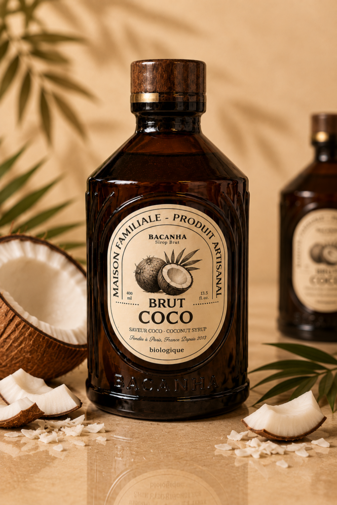 Sirop Brut Coco Bio - Bacanha