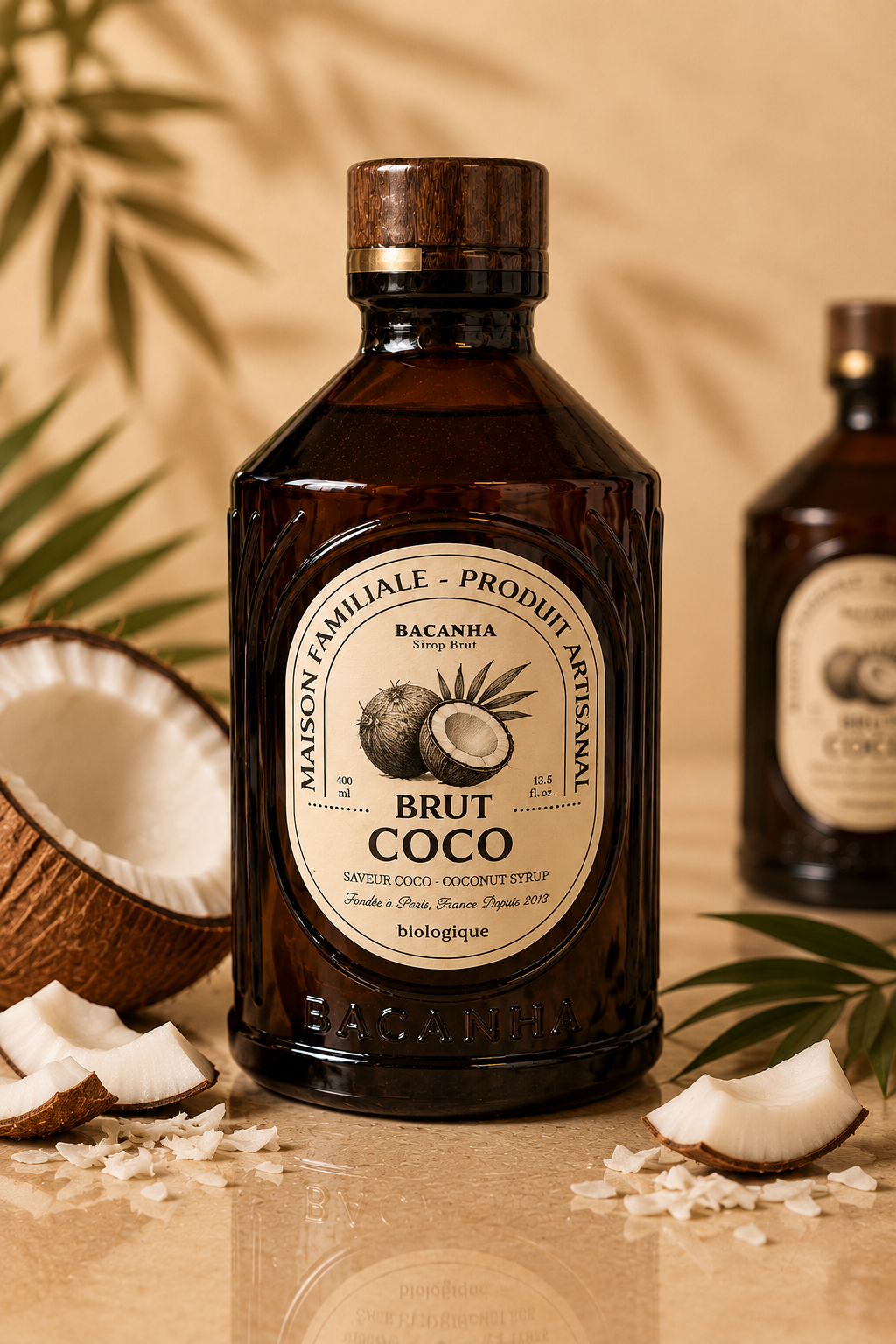 Sirop Brut Coco Bio - Bacanha